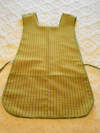 Green Plaid - Double Sided Apron