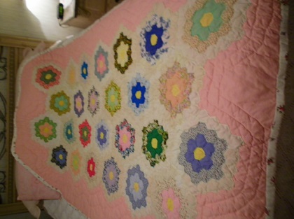 Flower Garden Lap Quilt