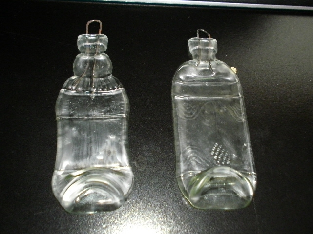Slumped Bottles - Ornaments