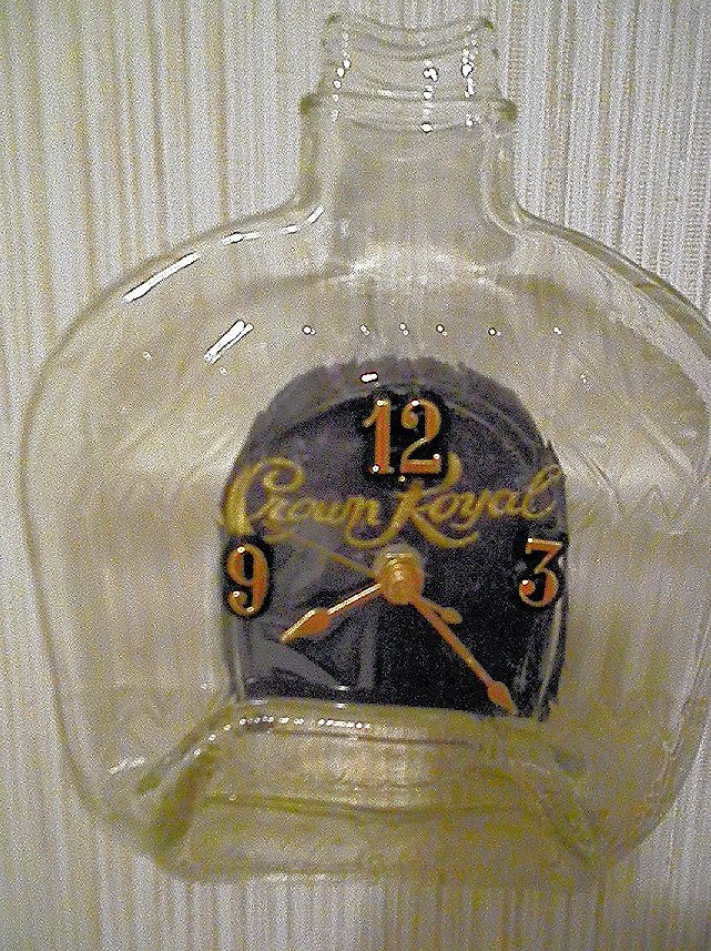 Crown Royal Clock