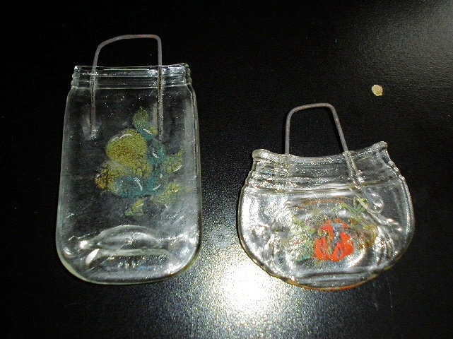 Slumped Bottles - Ornaments