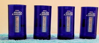 Bud Platinum Glasses