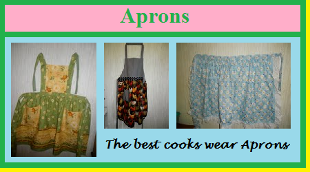 Aprons Many Styles and Colors