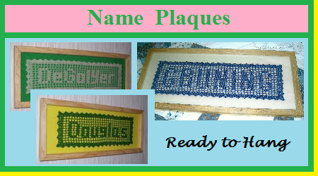 Name Plaques
