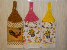 Rooster & Watering Can Kitchen Towels