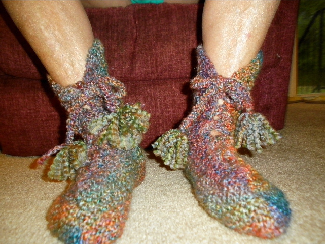 Knitted Booties