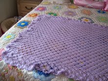 Lavender Crocheted