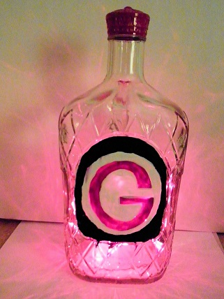 Georgia Lighted Bottle