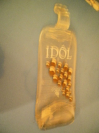 Idol Bottle Slumped - Great Cheese Cutting Board