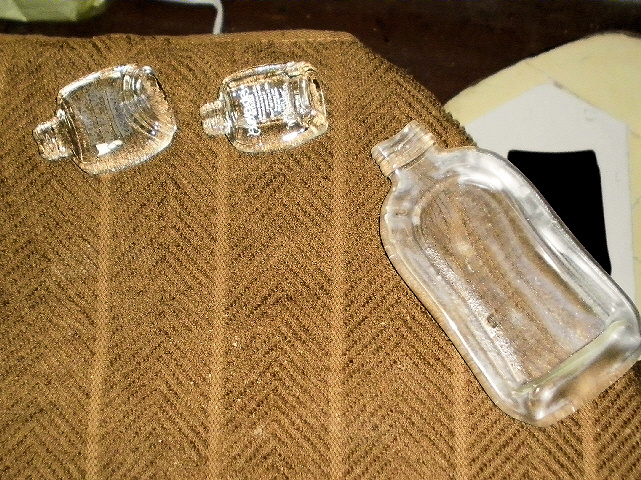 Slumped Bottles - Ornaments